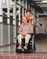portable wheelchair lift school picture