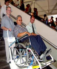 Stair-Trac portable wheelchair lifts picture